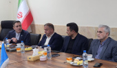 برگزاری نشست مشترک بررسی راهکارهای توسعه و رفع مسائل دانشکده فنی و مهندسی میانه با حضور رئیس دانشگاه تبریز، مسئولان شهرستان و نماینده مجلس
