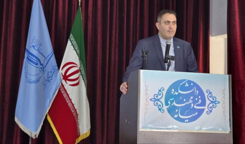 برگزاری آیین تودیع و معارفه روسای پیشین و فعلی دانشکده فنی و مهندسی میانه با حضور رئیس دانشگاه تبریز، اعضای هیئت‌رئیسه دانشگاه و مسئولان شهرستان میانه